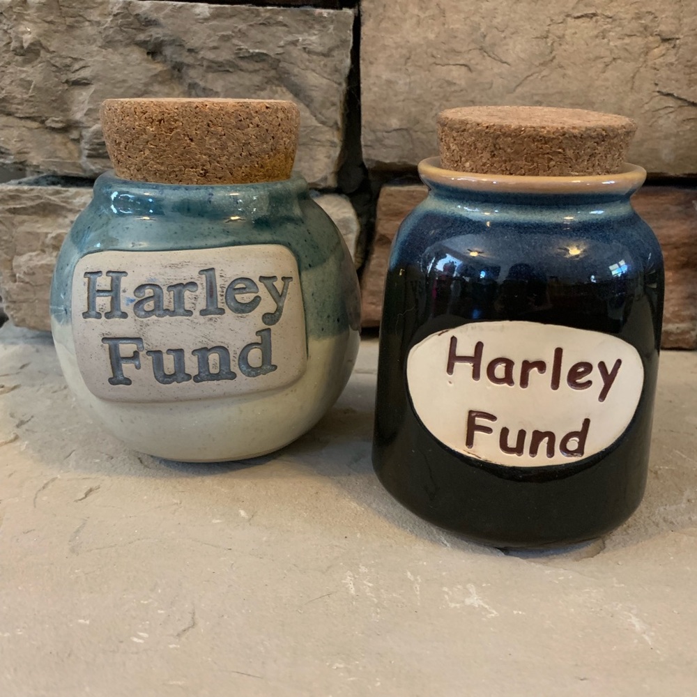 Harley Fund Pottery Change Holders - Set of 2